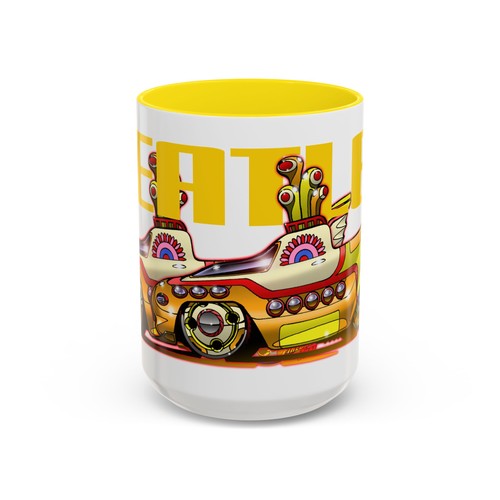 Beatles yellow submarine art - yellow,