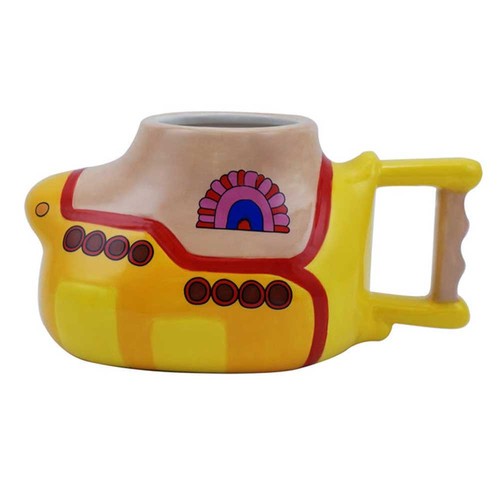The beatles shaped mug yellow - the,